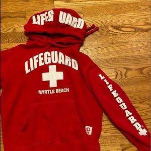 Red Myrtle Beach Sweatshirt